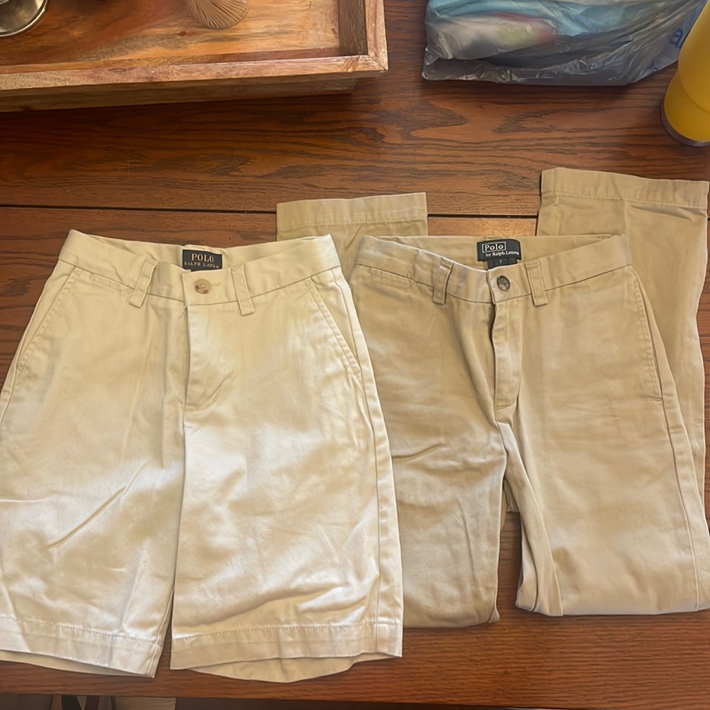 Polo khaki pants & shorts